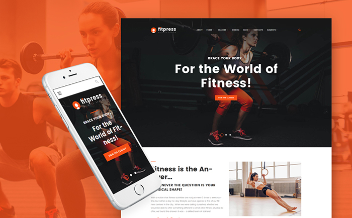 Fitpress WordPress Theme