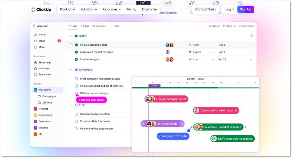 Clickup app