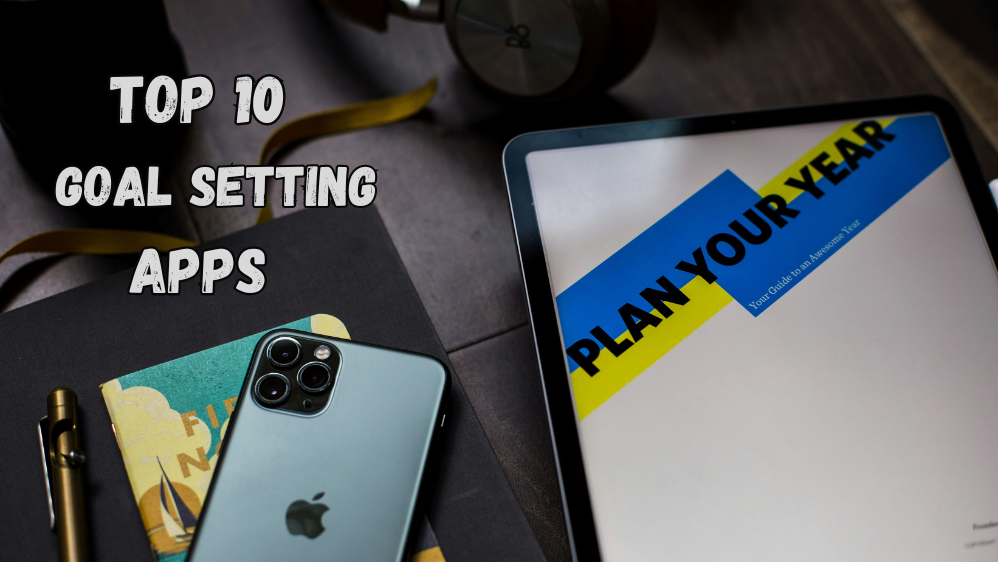 Goal setting apps blog banner