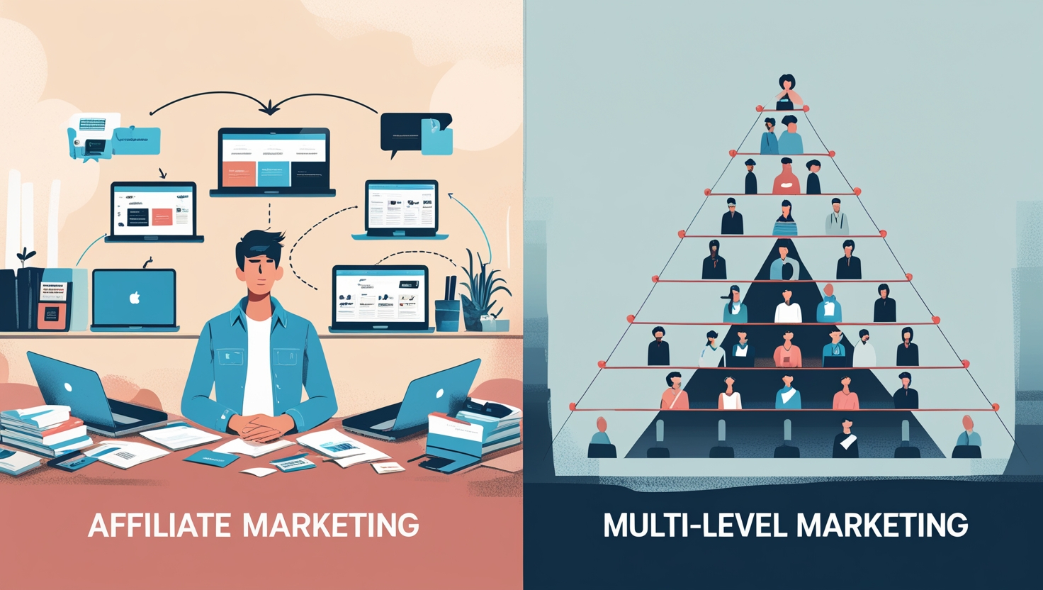 - Affiliate Marketing vs MLM